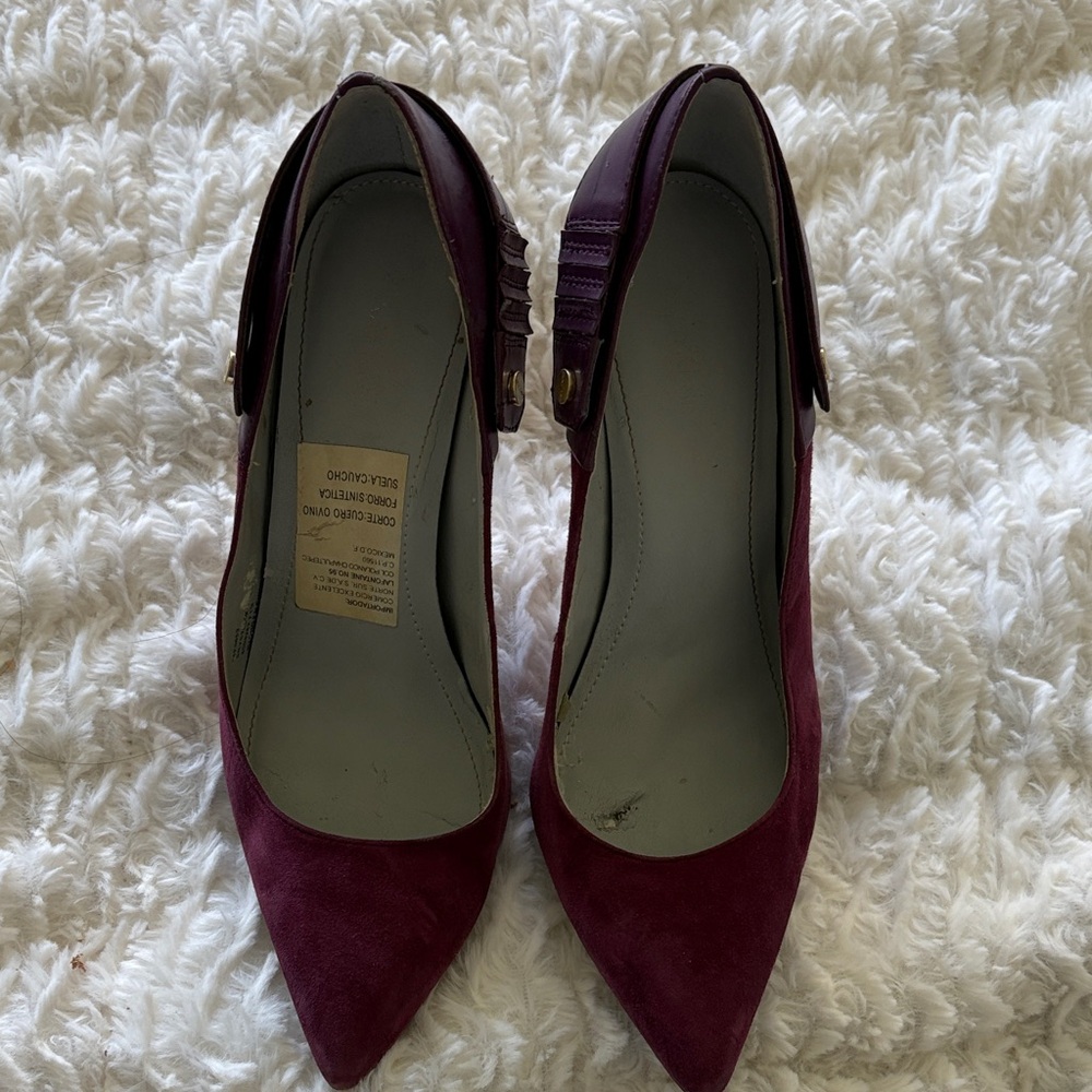 Calvin Klein Deep Burgundy Heels